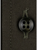 XOOS Men’s khaki green shirt with an open straight collar