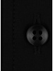 XOOS Men’s black poplin shirt with an open straight collar (Double Twisted)