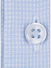 XOOS Men’s sky blue cotton woven shirt with chambray lining