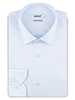 XOOS Men's light blue  dress shirt (Double Twisted) - Copy