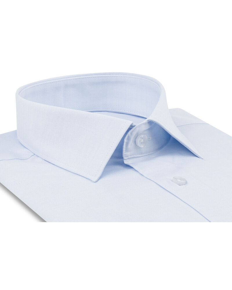 XOOS Men's light blue  dress shirt (Double Twisted) - Copy