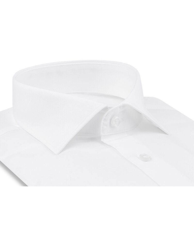 XOOS Chemise homme blanche enTwill et col cutaway