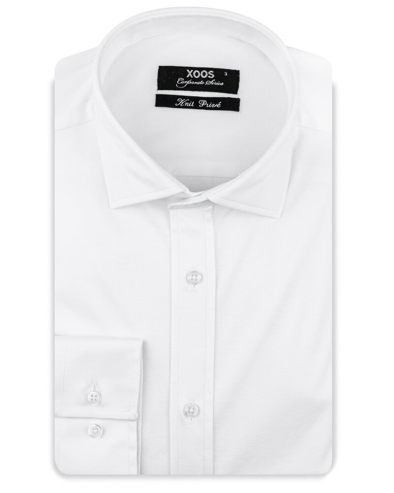 XOOS Men's white Corporate Series shirt