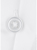 XOOS Men's white shirt with French collar and concealed placket (Double Twisted)