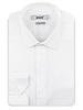 XOOS Men's white shirt with French collar and concealed placket (Double Twisted)