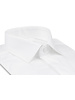 XOOS Men's white shirt with French collar and concealed placket (Double Twisted)