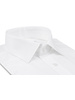 XOOS Chemise homme blanche à col Français en Fin Twill (Double Retors)