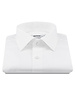 XOOS Men's white shirt with French collar in pinpoint oxford (Double Twisted)