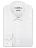 XOOS Chemise homme blanche à col Français en Pinpoint (Double Retors)