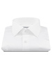XOOS Chemise homme blanche à col Français en satin de coton