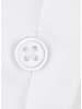 XOOS Chemise blanche à col cassé poignet mousquetaire et gorge cachée