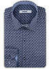XOOS Men's shirt with a blue and grey print