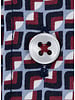 XOOS Chemise homme à motif imprimé ciel et rouge