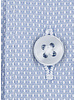 XOOS Chemise homme dobby ciel (Double Retors)