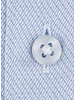 XOOS Chemise homme en coton tissé ciel (Double Retors)