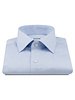 XOOS Chemise homme en coton tissé ciel (Double Retors)