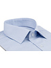 XOOS Chemise homme en coton tissé ciel (Double Retors)