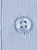 XOOS Men's sky-blue shirt with a French collar (Double Twisted)