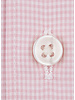 XOOS Men's pink micro-gingham shirt (Double Twisted)