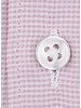 XOOS Men's pink houndstooth shirt with a cutaway collar (Double Twisted)
