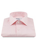 XOOS Chemise homme rose en gabardine (Double Retors)