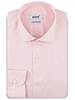 XOOS Men's pink gabardine shirt (Double Twisted)