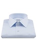 XOOS Chemise homme ciel à poignets mousquetaire en gabardine (Double Retors)