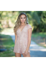 rose gold romper