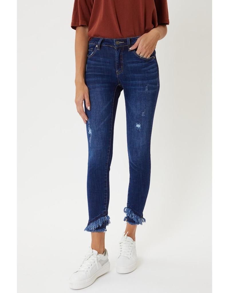 pants with fringe at bottom