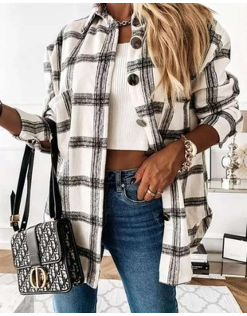 plaid flannel shirt jacket