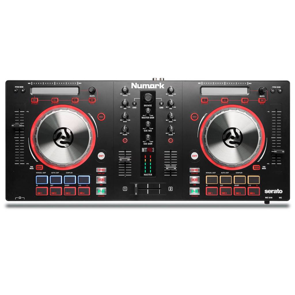 Numark Mixtrack Pro 3 Dj Controller For Serato Dj With Integrated Sound Card Ramtech