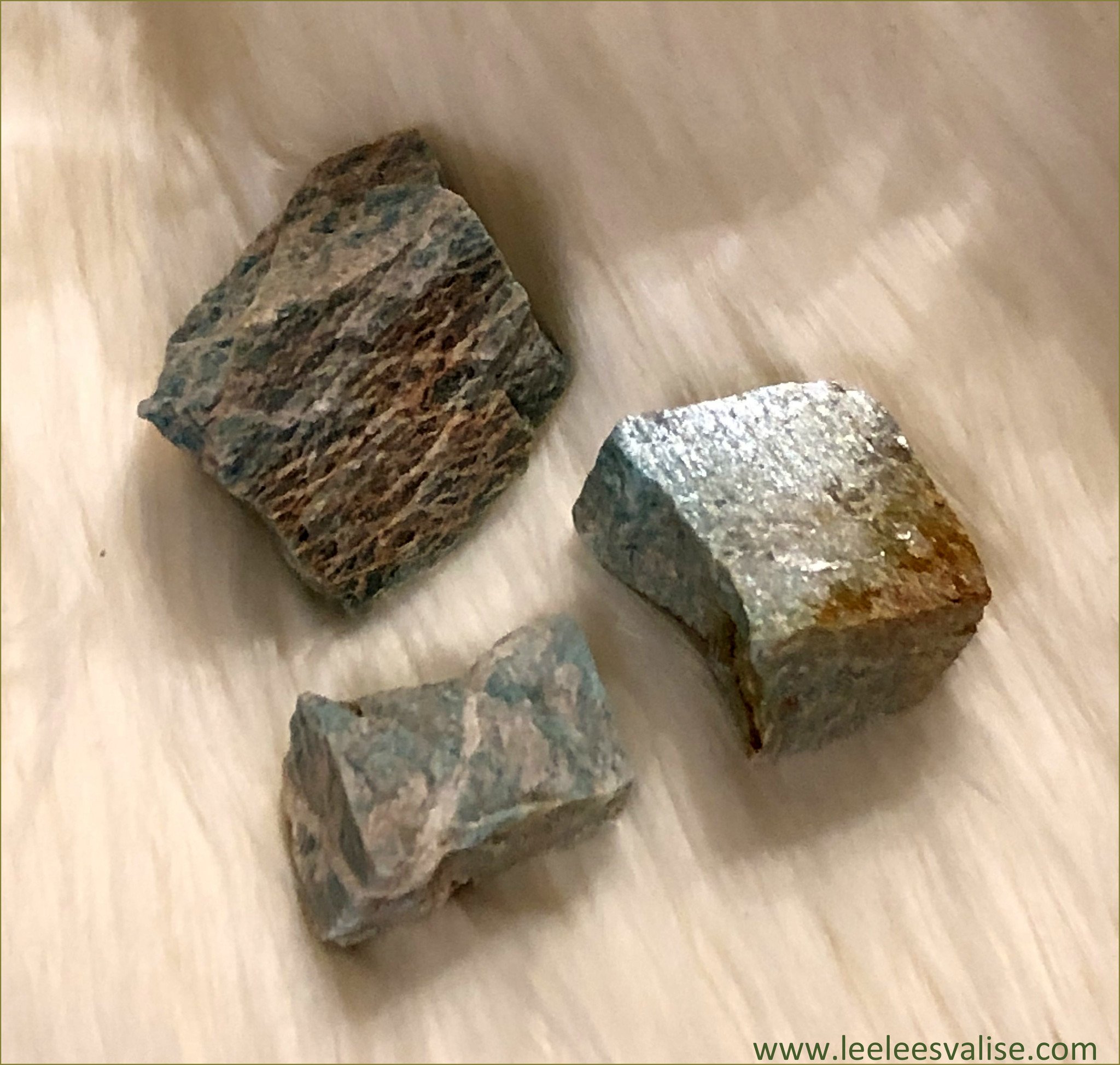 Amazonite Raw (set of 3)