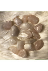Rose Quartz Tumbled Stones (set of 3)
