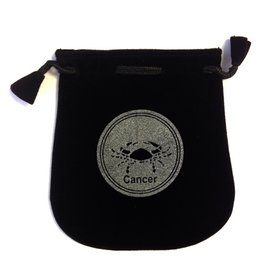 Cancer Sign Velvet Bag