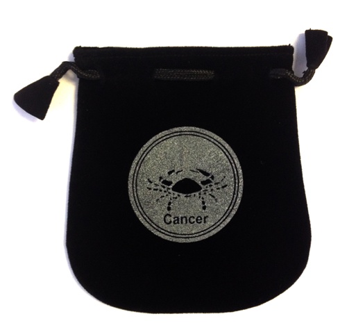 Cancer Sign Velvet Bag