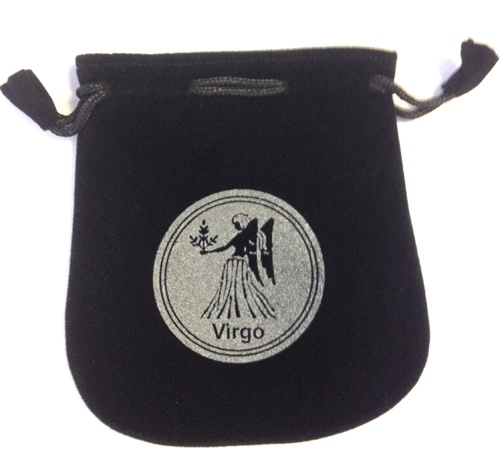 Virgo Sign Velvet Bag