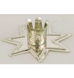 Silver Fairy Star Chime Candle Holder