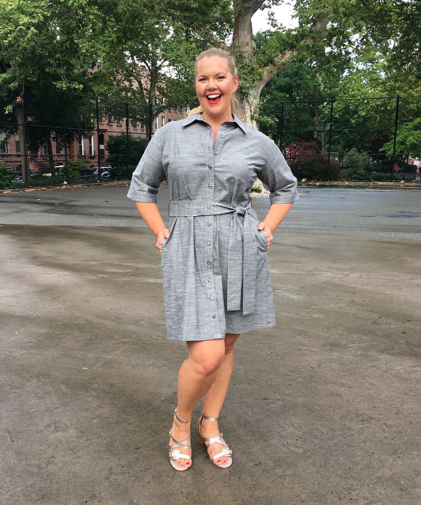 Mia Bella Shirt Dress in Chambray - Lee Lee's Valise