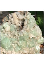 Green Apophyllite Crystal Cluster