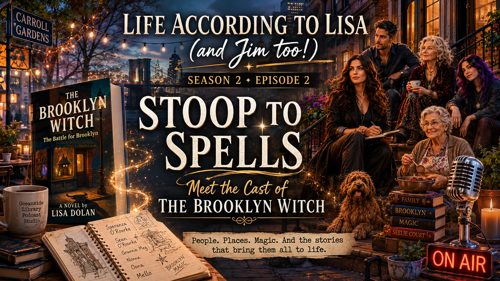 Stoop to Spells podcast image