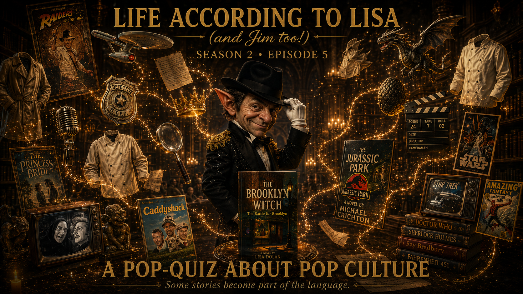 A Pop Quiz about Pop Culture podcast image