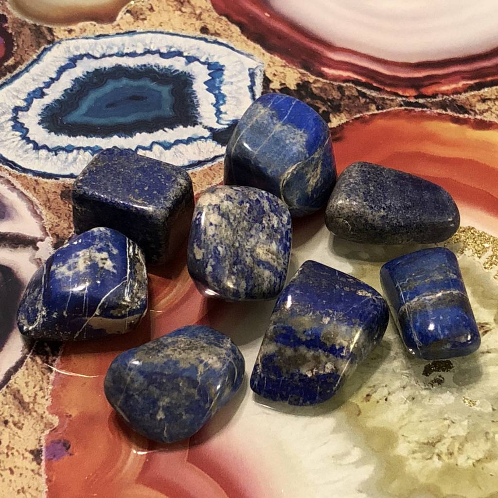 Lapis Lazuli Tumbled Stones