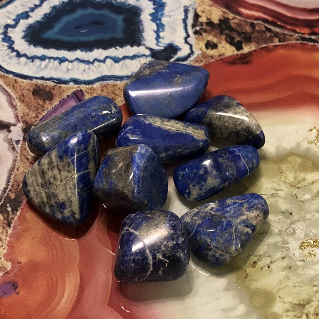 Lapis Lazuli Tumbled Stones