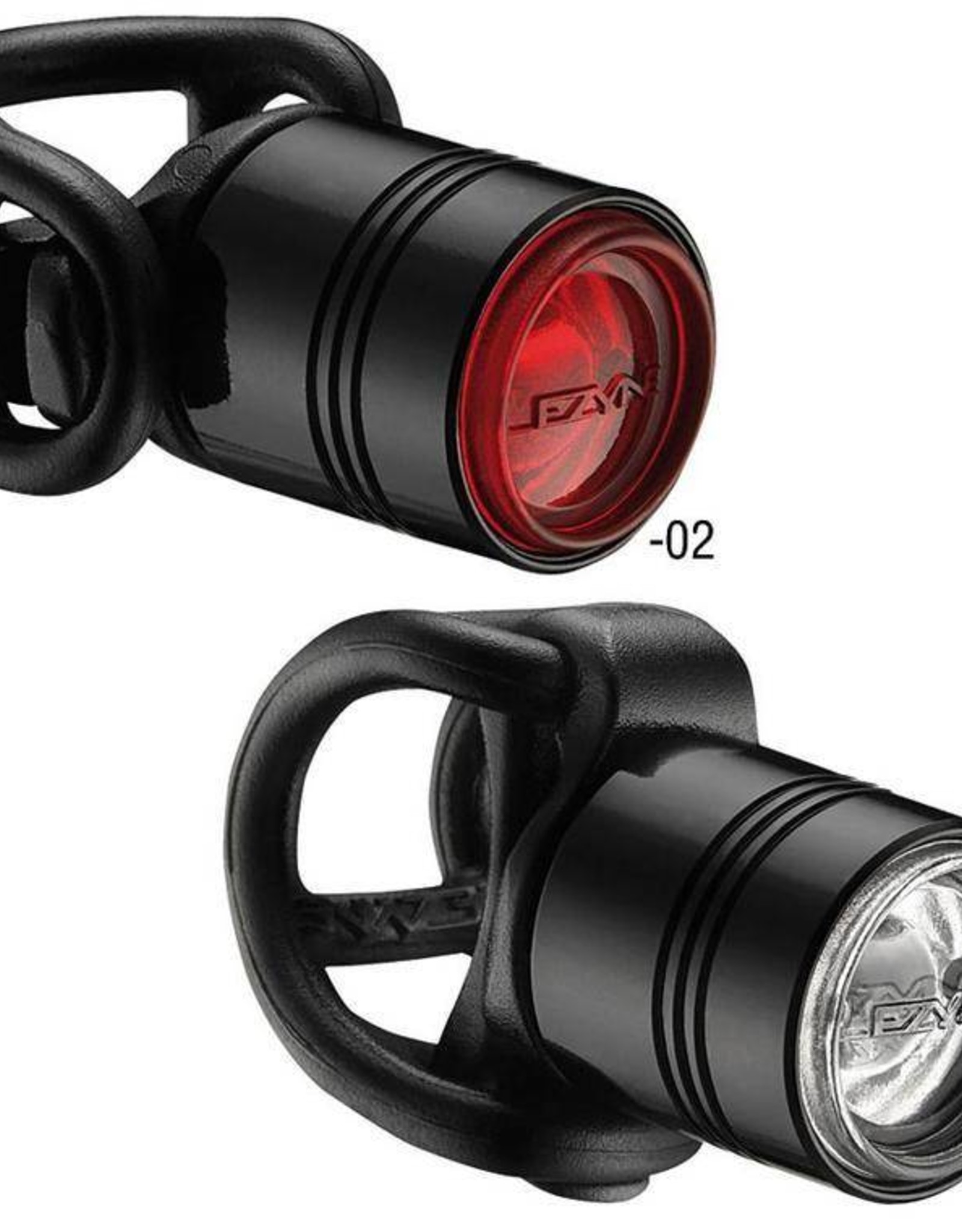 Lezyne, LED Femto Drive ,rouge, Noir