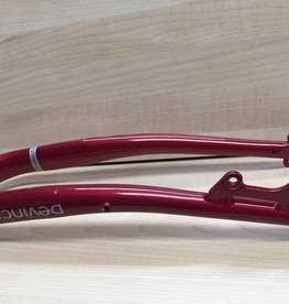 Fourche acier Devinci Amsterdam rouge 700c 1 1/8'' à disc