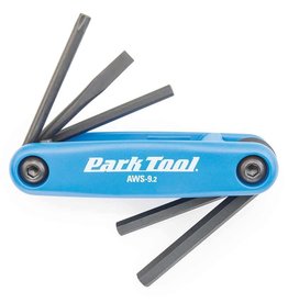 Park Tool Park Tl, AWS-9.2, Flding screwdriver/ hex wrench set, 4mm, 5mm, 6mm, Flat blade and T25