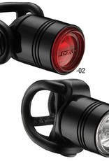 Lezyne, LED Femto Drive, blanche, Avant, Noir