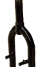 Fourche 26” 1  (25.4mm( black steel threaded