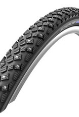 SCHWALBE Schwalbe, Marathon Winter, 700x35C, Wire, Winter, Clincher, Studded, RaceGuard, 67TPI, 35-85PSI, Black