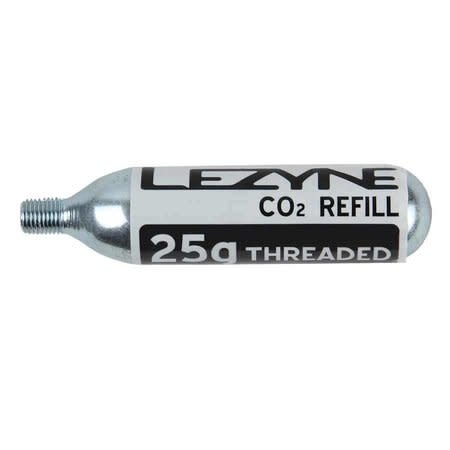 Cartouche CO2 25g Filetée - Pour Gonfler Rapidement Vos Pneus De Vélo (valves Presta & Schrader)